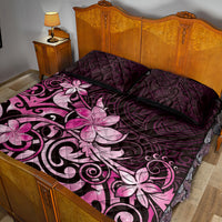 Matariki New Zealand Quilt Bed Set Maori Pattern Pink Galaxy LT05 - Polynesian Pride