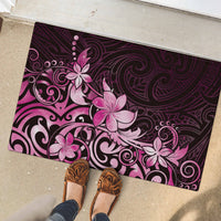 Matariki New Zealand Rubber Doormat Maori Pattern Pink Galaxy LT05 - Polynesian Pride