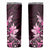 Matariki New Zealand Skinny Tumbler Maori Pattern Pink Galaxy