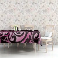 Matariki New Zealand Tablecloth Maori Pattern Pink Galaxy LT05 - Polynesian Pride