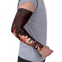 Matariki New Zealand Arm Sleeves Maori Pattern Red Galaxy LT05 - Polynesian Pride