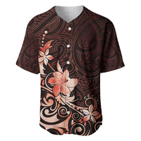 Matariki New Zealand Baseball Jersey Maori Pattern Red Galaxy LT05 Red - Polynesian Pride