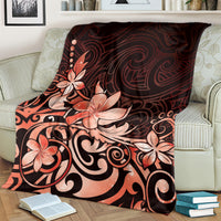 Matariki New Zealand Blanket Maori Pattern Red Galaxy LT05 - Polynesian Pride