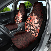 Matariki New Zealand Car Seat Cover Maori Pattern Red Galaxy LT05 - Polynesian Pride