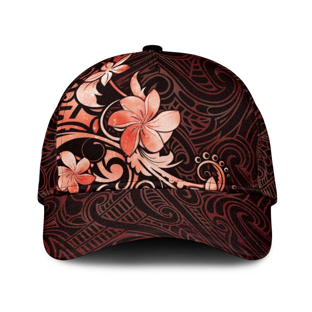 Matariki New Zealand Classic Cap Maori Pattern Red Galaxy LT05 Universal Fit Red - Polynesian Pride