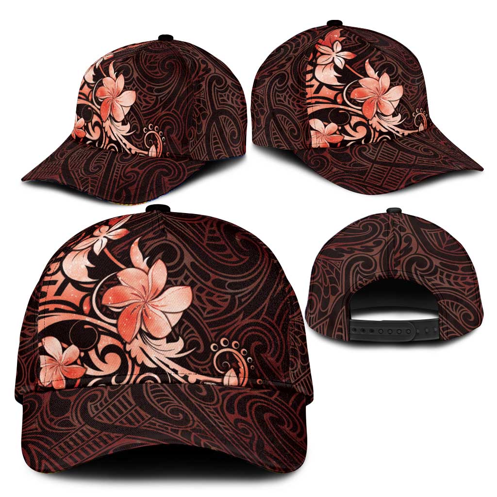 Matariki New Zealand Classic Cap Maori Pattern Red Galaxy LT05 - Polynesian Pride