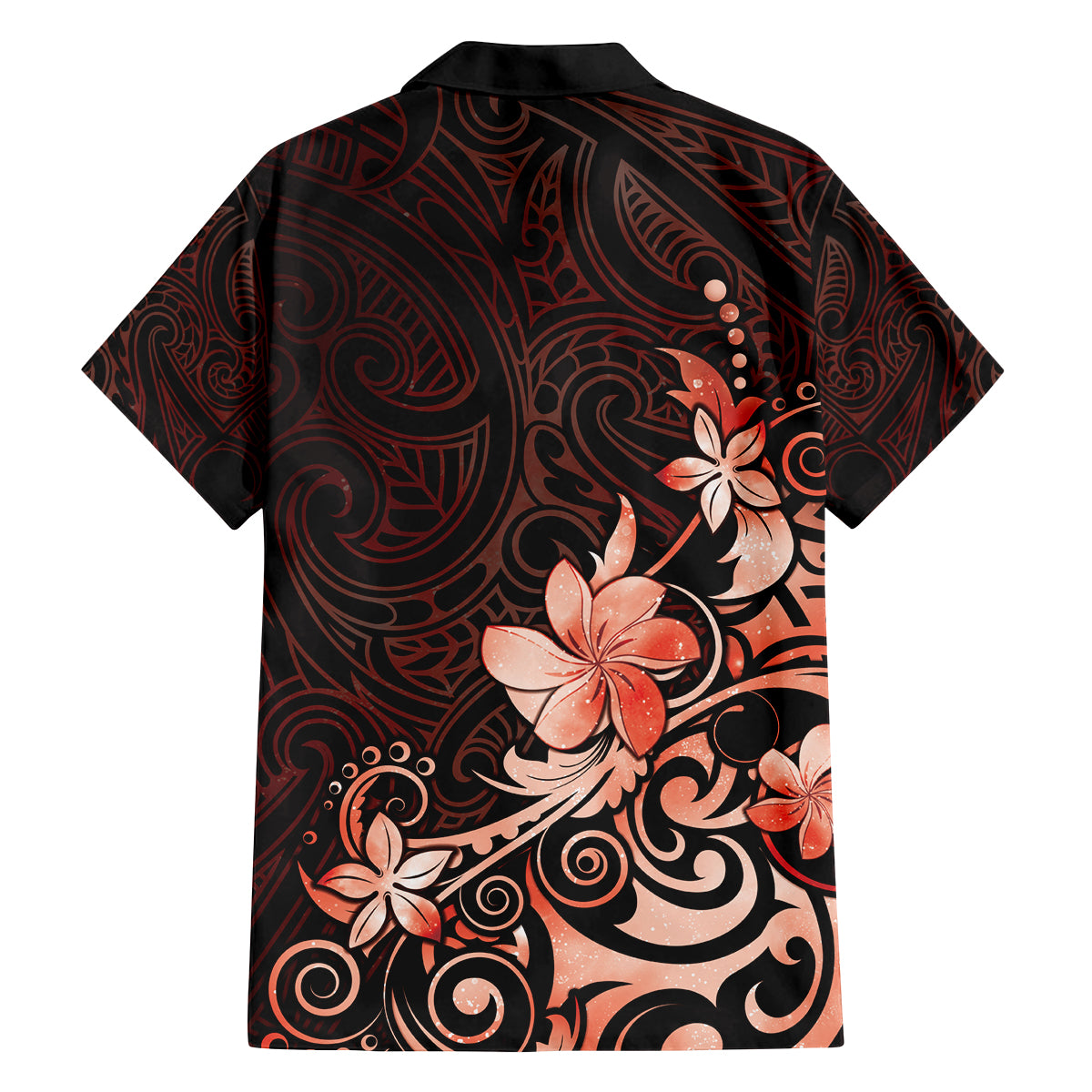 Matariki New Zealand Family Matching Puletasi and Hawaiian Shirt Maori Pattern Red Galaxy LT05 - Polynesian Pride