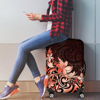 Matariki New Zealand Luggage Cover Maori Pattern Red Galaxy LT05 - Polynesian Pride