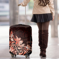 Matariki New Zealand Luggage Cover Maori Pattern Red Galaxy LT05 - Polynesian Pride