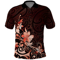 Matariki New Zealand Polo Shirt Maori Pattern Red Galaxy LT05 Red - Polynesian Pride