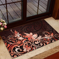 Matariki New Zealand Rubber Doormat Maori Pattern Red Galaxy LT05 - Polynesian Pride