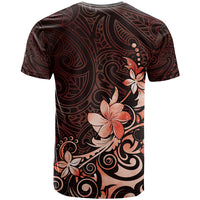 Matariki New Zealand T Shirt Maori Pattern Red Galaxy