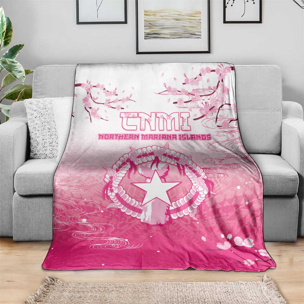 Sakura Marianas Blanket CNMI Seal