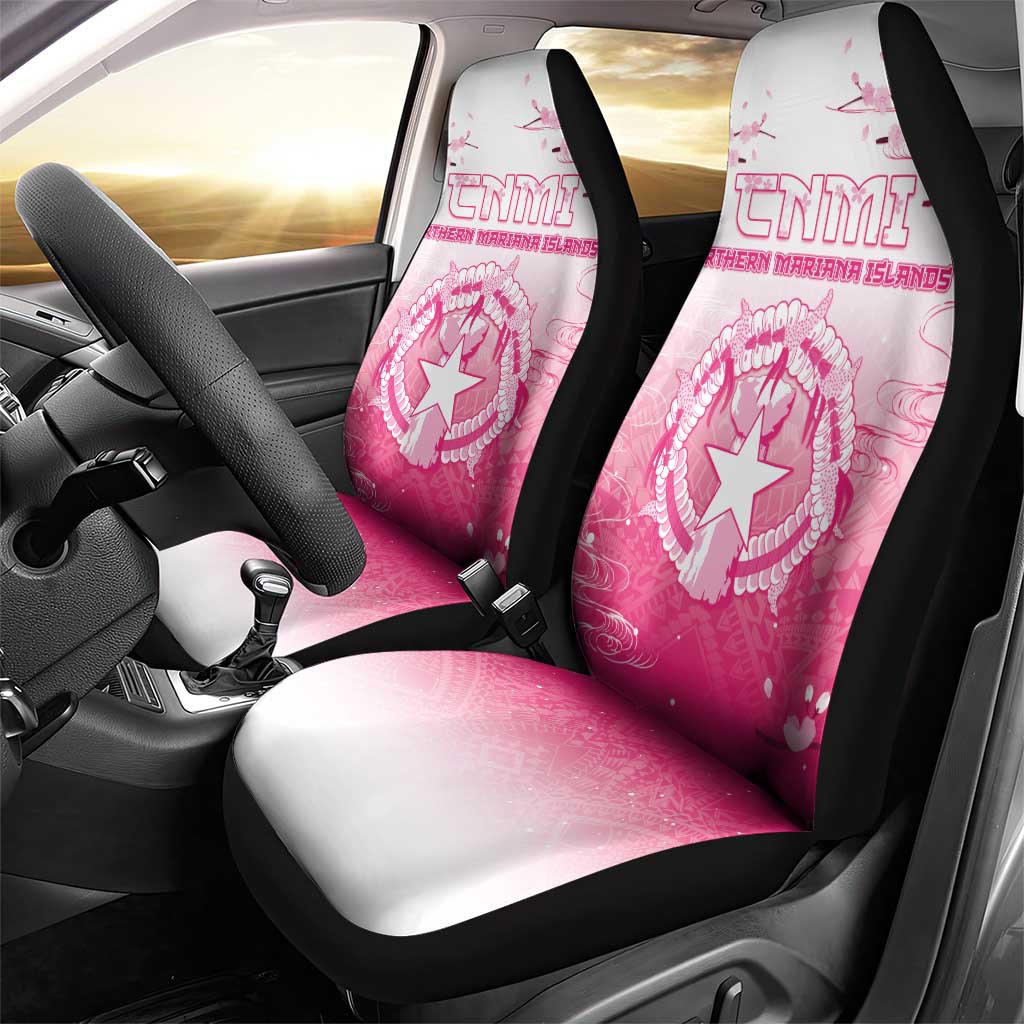 Sakura Marianas Car Seat Cover CNMI Seal