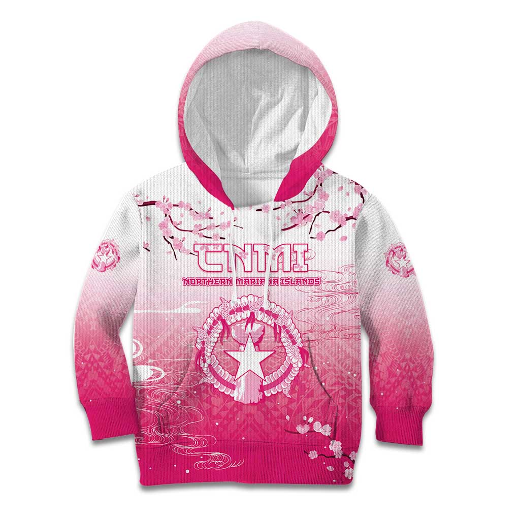 Personalized Sakura Marianas Kid Hoodie CNMI Seal
