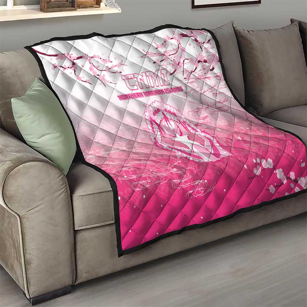 Sakura Marianas Quilt CNMI Seal