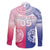 Custom Northern Mariana Islands And Japan Together Family Matching Off The Shoulder Long Sleeve Dress and Hawaiian Shirt