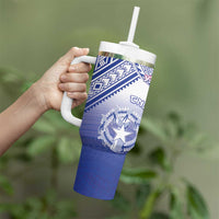 Custom Northern Mariana Islands And Japan Together Tumbler With Handle