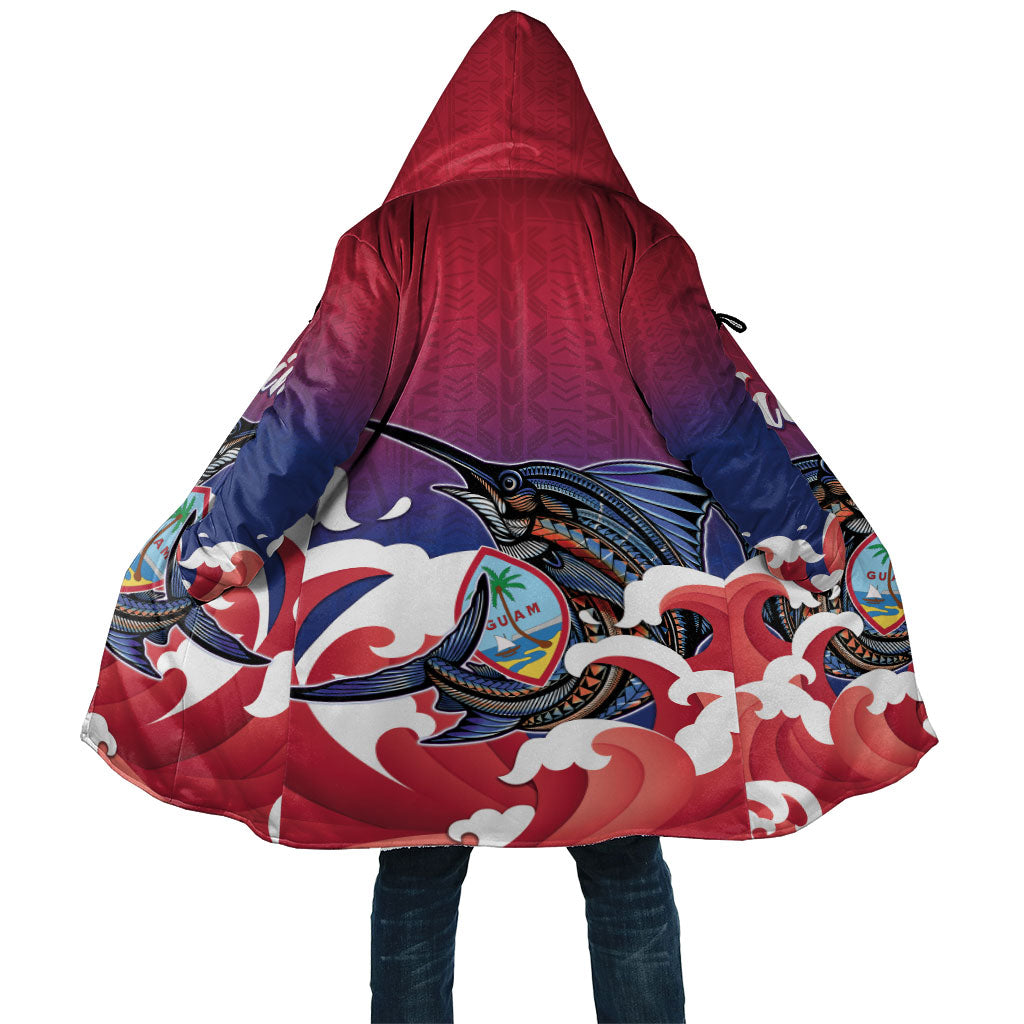 Guam Blue Marlin Fishing Cloak Polynesian Style