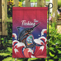 Guam Blue Marlin Fishing Garden Flag Polynesian Style