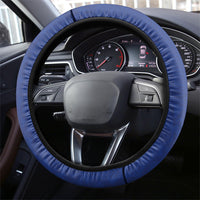 Guam Blue Marlin Fishing Steering Wheel Cover Polynesian Style