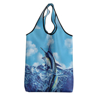 Hawaii Blue Marlin Fishing Grocery Bag