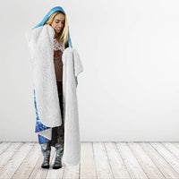 Hawaii Blue Marlin Fishing Hooded Blanket