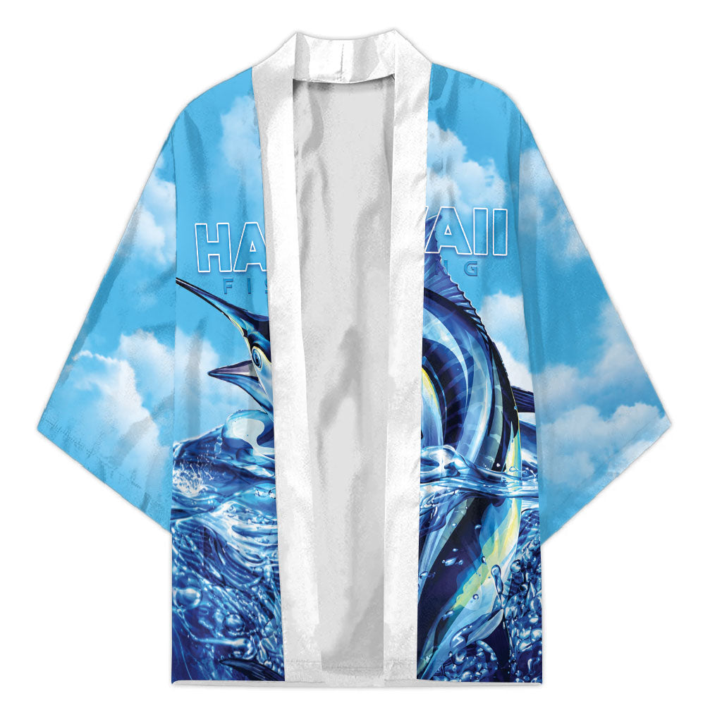 Hawaii Blue Marlin Fishing Kimono
