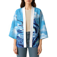 Hawaii Blue Marlin Fishing Kimono