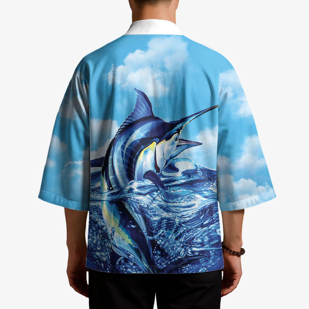 Hawaii Blue Marlin Fishing Kimono