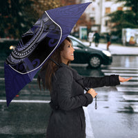New Zealand Aotearoa Umbrella Blue Marlin Fishing Maori Pattern LT05 - Polynesian Pride