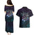 Polynesia Suicide Prevention Awareness Couples Matching Puletasi and Hawaiian Shirt Keep Going The World Needs You