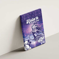 Aloha Hawaii Kauai Island Canvas Wall Art Hula Till You Drop