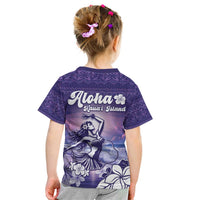 Aloha Hawaii Kauai Island Kid T Shirt Hula Till You Drop LT05 - Polynesian Pride