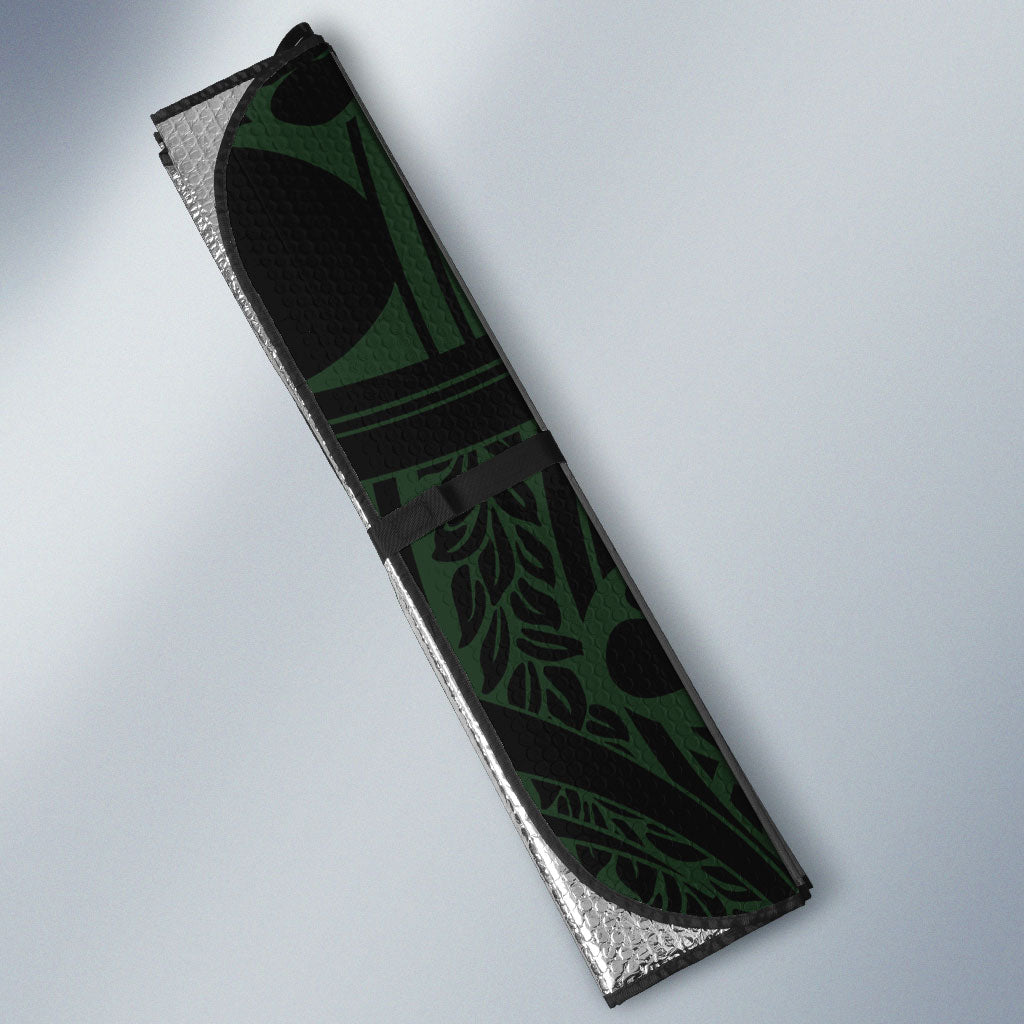 Aloha Hawaii Mango Surfing Auto Sun Shade Polynesian Style