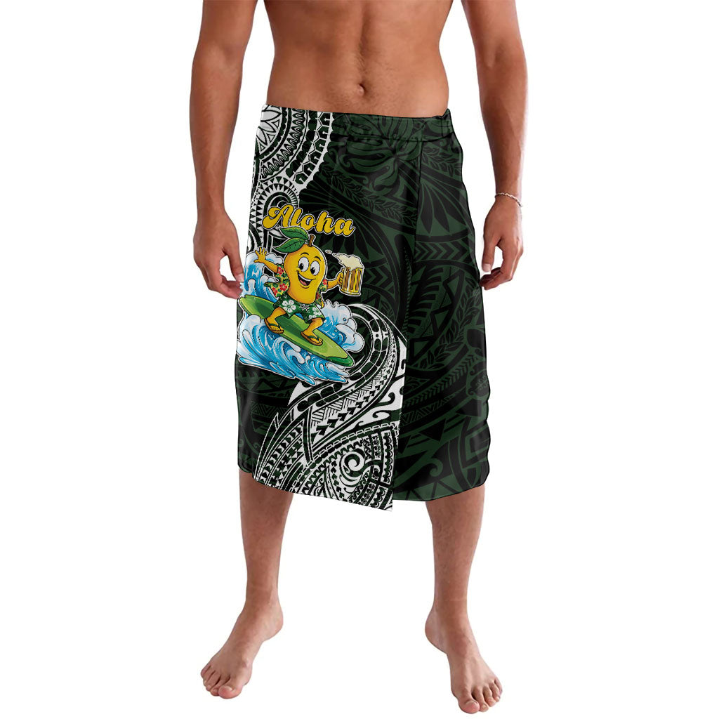 Aloha Hawaii Mango Surfing Lavalava Polynesian Style