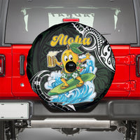 Aloha Hawaii Mango Surfing Spare Tire Cover Polynesian Style