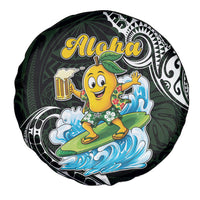 Aloha Hawaii Mango Surfing Spare Tire Cover Polynesian Style