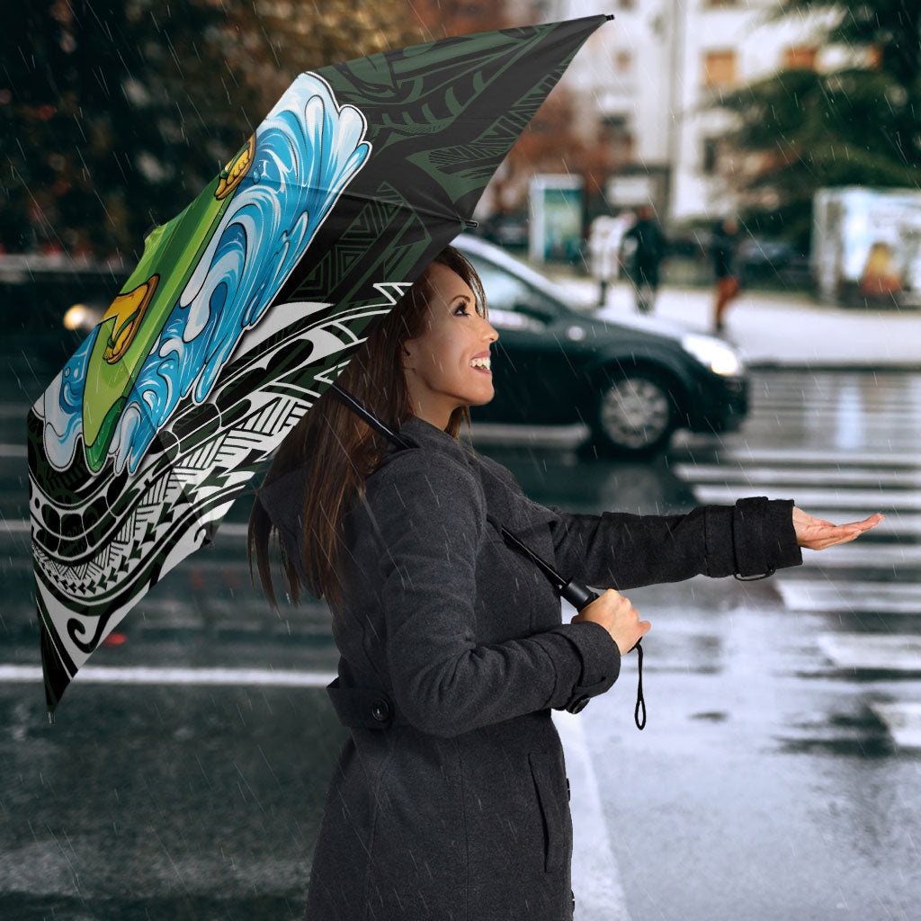 Aloha Hawaii Mango Surfing Umbrella Polynesian Style