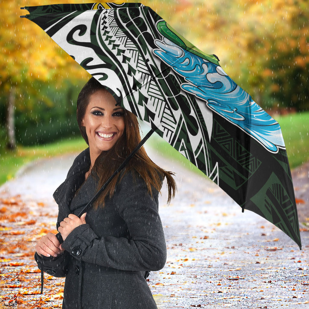 Aloha Hawaii Mango Surfing Umbrella Polynesian Style