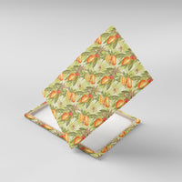Vintage Hawaii Mango Canvas Wall Art Yellow Green Hawaiian Palaka