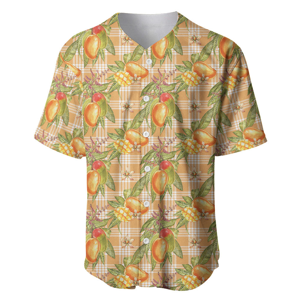 Vintage Hawaii Mango Baseball Jersey Coral Hawaiian Palaka LT05 Orange - Polynesian Pride