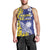 Personalised Nauru 92nd Anniversary Of Angam Men Tank Top Polynesian Whale Pattern