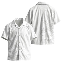 American Samoa White Sunday Kid Hawaiian Shirt Polynesian Pattern With Tropical Flowers LT05 - Polynesian Pride