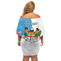 personalized-fiji-day-off-shoulder-short-dress-tanoa-hibiscus-fijian-tapa-masi-pattern