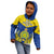 Niue Constitution Day Kid Hoodie Coat Of Arms Niuean Hiapo Pattern LT05 - Polynesian Pride