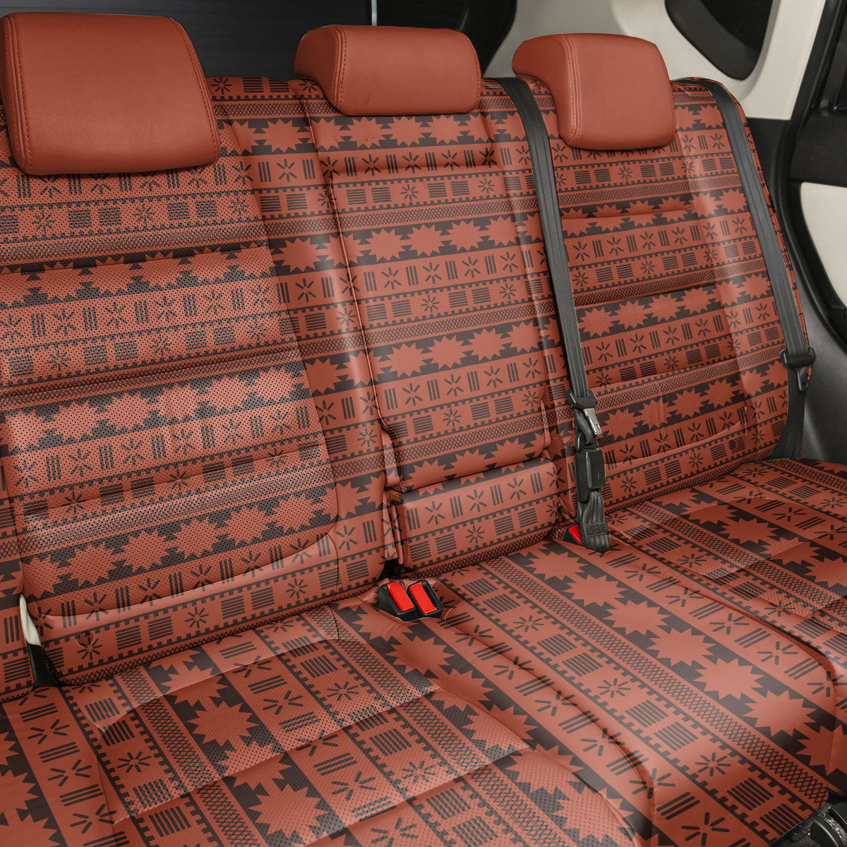 Polynesian Princess Inspired Tapa Pattern Back Car Seat Cover LT05 - Polynesian Pride