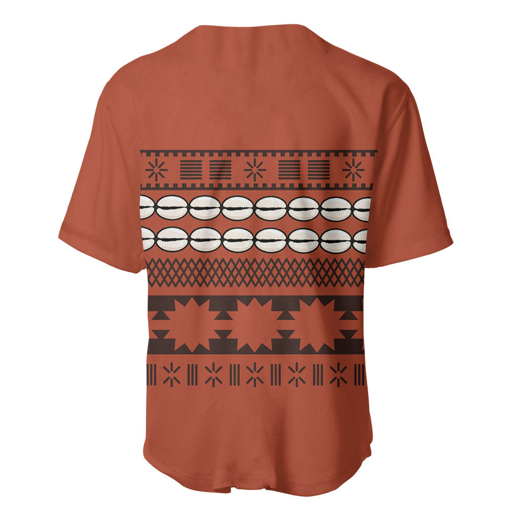 Polynesian Princess Inspired Tapa Pattern Baseball Jersey LT05 - Polynesian Pride