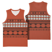 Polynesian Princess Inspired Tapa Pattern Basketball Jersey LT05 - Polynesian Pride