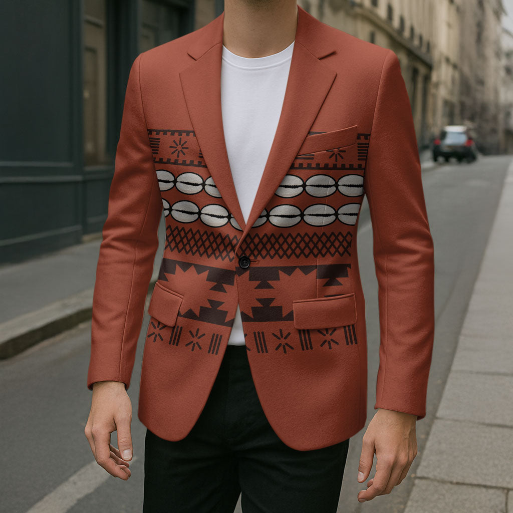 Polynesian Princess Inspired Tapa Pattern Blazer LT05 - Polynesian Pride